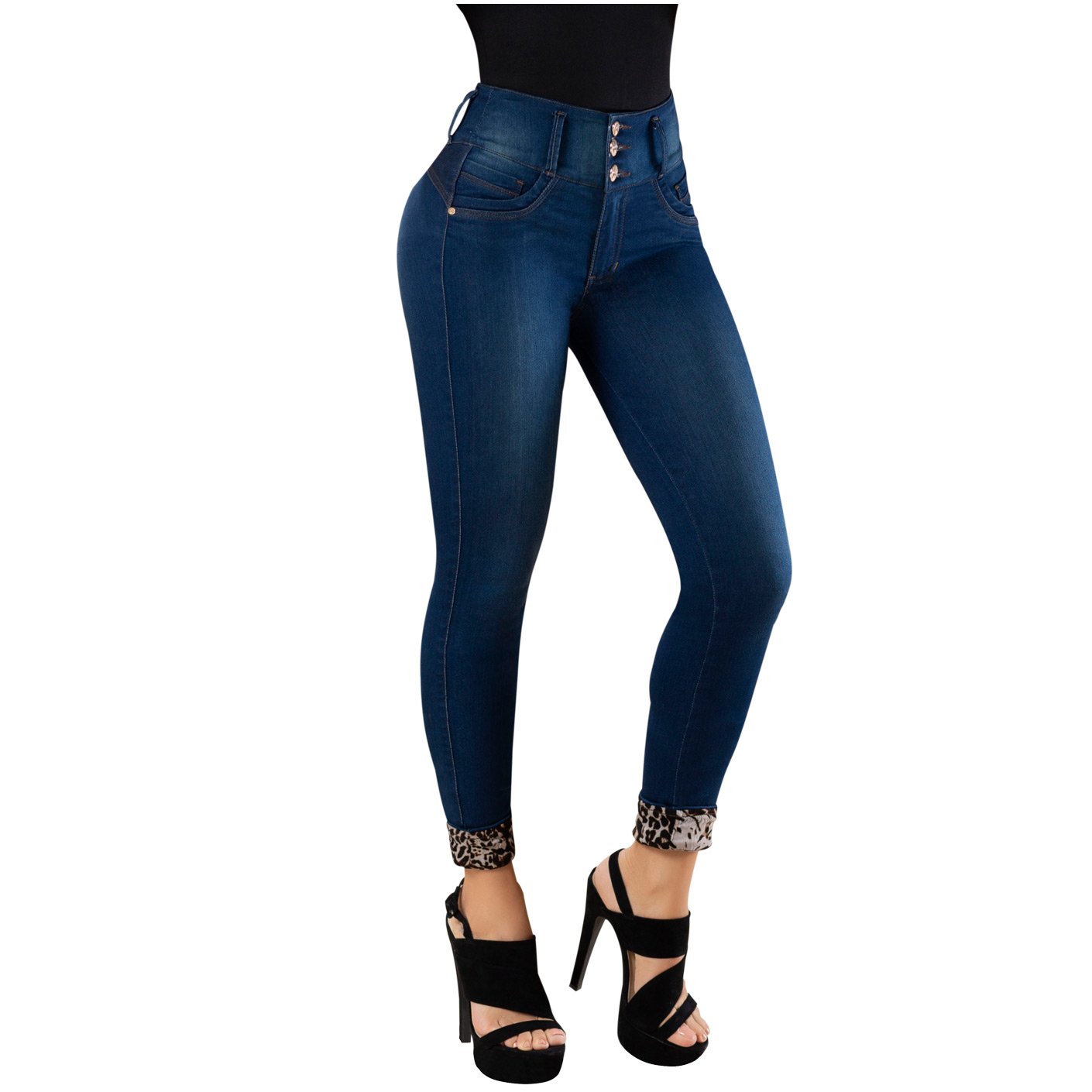 DRAXY 1322 Women Colombian Butt lifter Skinny Jeans – Shapes Secrets Fajas