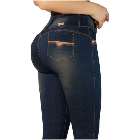 DRAXY 1326 Colombian Mid Rise Skinny Jeans - SS