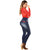 DRAXY 1342 Colombian Women's High Waisted Skinny Jeans - SS