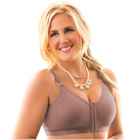 Fajas DPrada 27 | Post Surgical Bra w/ Hook-and-eye closure