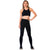 FLEXMEE Sportwear/Sport Bra 902035 2020-1 Spring Summer Collection Color Black-1-Shapes Secrets Fajas