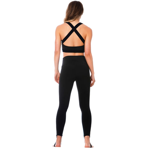 FLEXMEE Sportwear/Sport Bra 902036 2020-1 Spring Summer Collection Color Black-3-Shapes Secrets Fajas