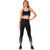 FLEXMEE Sportwear-Sport Bra 902053 2020-1 Spring Summer Collection Color Black-1-Shapes Secrets Fajas