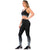 FLEXMEE Sportwear-Sport Bra 902053 2020-1 Spring Summer Collection Color Black-2-Shapes Secrets Fajas