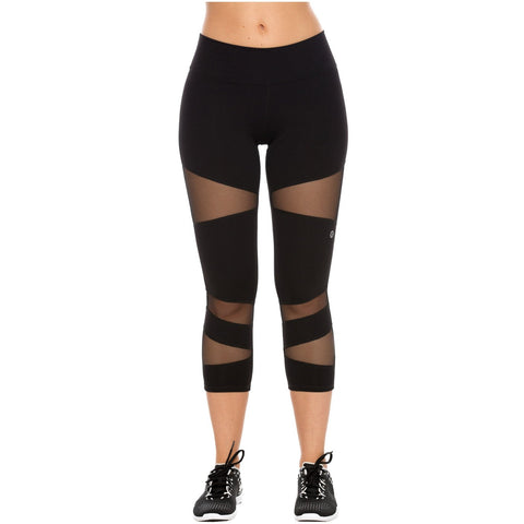 Flexmee 944103 Luxury Capri Leggings Deportivos para Mujer