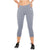 Flexmee 944201 Liberty Capri Polyester Activewear Workout Pants Trousers-5-Shapes Secrets Fajas