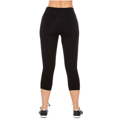 Flexmee 944201 Liberty Capri Polyester Activewear Workout Pants Trousers-10-Shapes Secrets Fajas