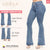 LOWLA 212357 | Regular Rise Butt Lift Flare Colombian Jeans with Removable Pads-9-Shapes Secrets Fajas