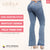 LOWLA 212357 | Regular Rise Butt Lift Flare Colombian Jeans with Removable Pads-10-Shapes Secrets Fajas