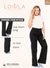 High Waisted White Straight Leg jeans for Women Lowla 242363-17-Shapes Secrets Fajas