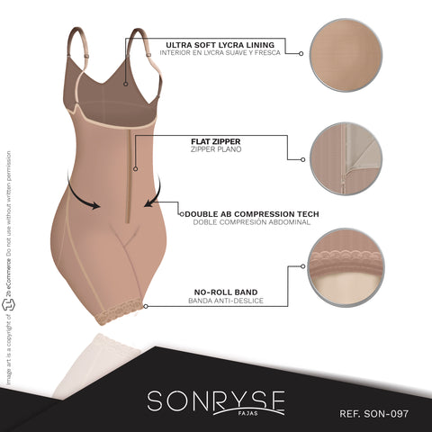 SONRYSE 097ZF Postpartum and Post Surgery Tummy Control Shapewear-14-Shapes Secrets Fajas