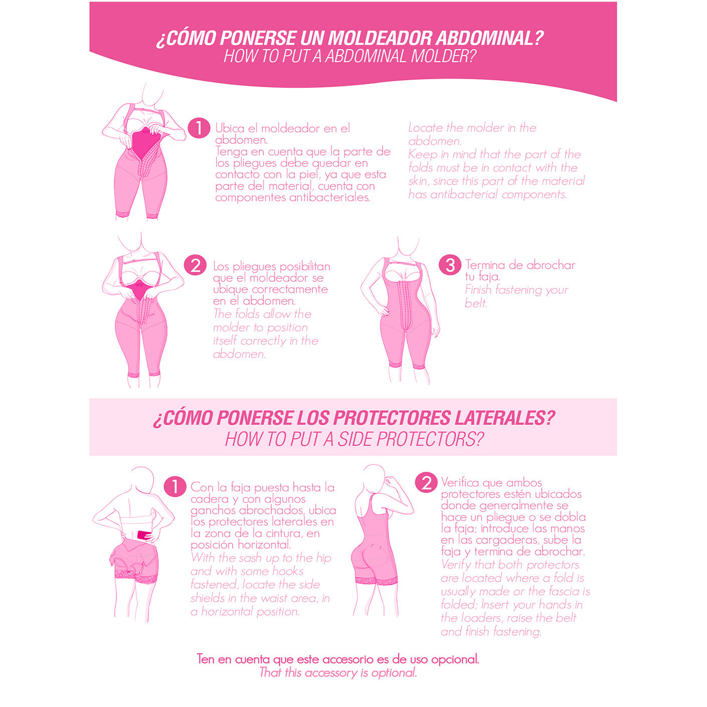 Tabla Abdominal MYD 0105 Tabla Post Operatorias para Fajas