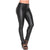 LOWLA CCS2B0719 | Faux Leather Mid Rise Jeans For Women-3-Shapes Secrets Fajas