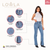 LOWLA 212358 | High Rise Butt Lift Mom Flare Colombian Jeans with Ankle Openings-7-Shapes Secrets Fajas