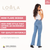 LOWLA 212358 | High Rise Butt Lift Mom Flare Colombian Jeans with Ankle Openings-8-Shapes Secrets Fajas
