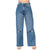 Women Distressed Denim High Rise Full Length Wide Leg Jeans Lowla 212395-1-Shapes Secrets Fajas