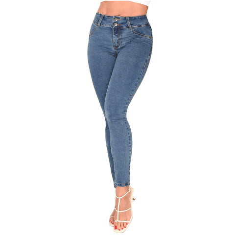 Buy L.O.W.L.A SHAPEWEAR Colombian Skinny Butt Lifting Jeans