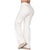 High Waisted White Straight Leg jeans for Women Lowla 242363-2-Shapes Secrets Fajas