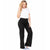 High Waisted White Straight Leg jeans for Women Lowla 242363-8-Shapes Secrets Fajas