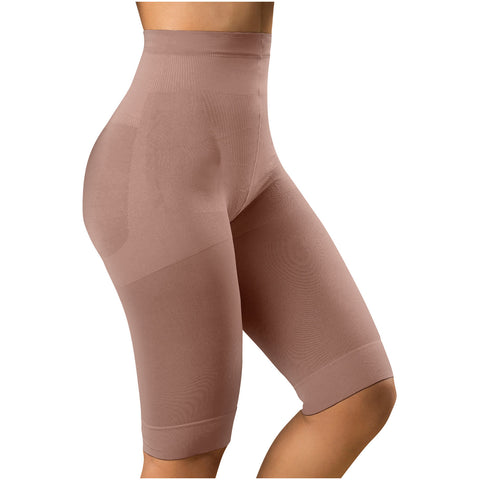 Fajas Laty Rose 21995 | Butt Lifting High Waist Shaping Shorts | Knee-Length Shapewear Push Up Pants-7-Shapes Secrets Fajas