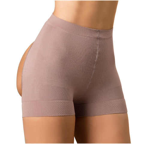 Fajas Laty Rose 21997 | High Waist Butt Lifting Push Up Panties Colombian Shapewear |  Shaping Shorts with Cut Outs