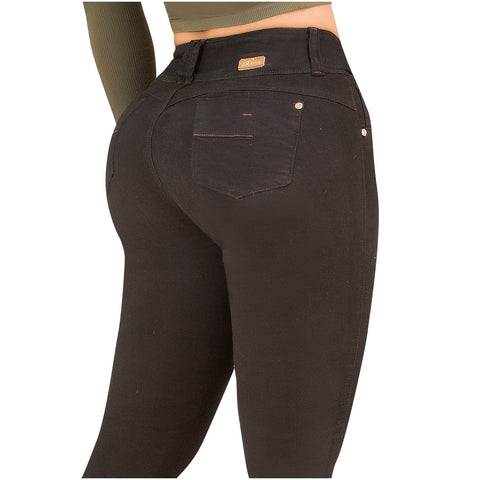 LT.Rose IS1B03 Colombian Butt Lifter Skinny Jeans-1-Shapes Secrets Fajas