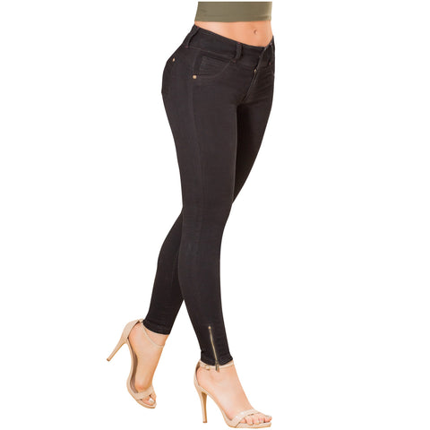 LT.Rose IS1B03 Colombian Butt Lifter Skinny Jeans-4-Shapes Secrets Fajas