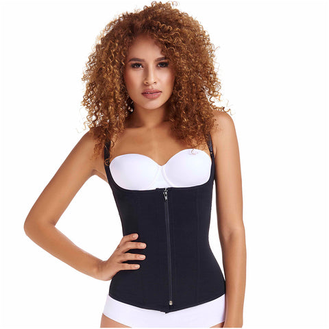Fajas MariaE 9037 | Slimming Tummy Control Shapewear Vest for Women | Daily Use & Dresses-4-Shapes Secrets Fajas