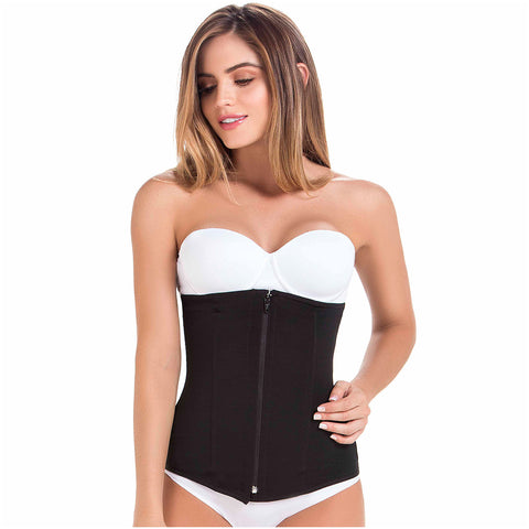 Fajas MariaE 9038 | Strapless Tummy Control Waist Cincher for Women | Daily Use & Dresses-4-Shapes Secrets Fajas