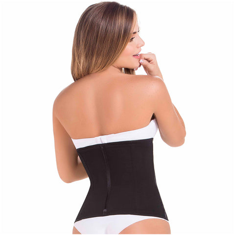 Fajas MariaE 9038 | Strapless Tummy Control Waist Cincher for Women | Daily Use & Dresses-6-Shapes Secrets Fajas