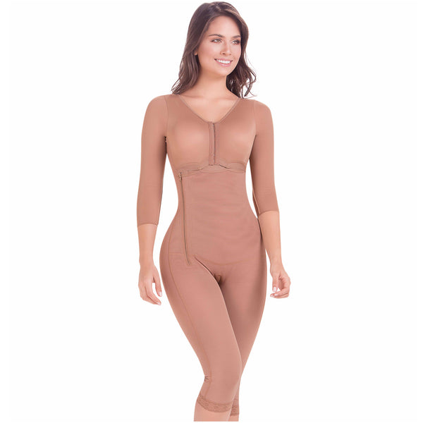 Mariae Butt Lifter Full Body Shapewear Postpartum Compression Garmet Tummy  Tuck after Liposuction Post OP Surgery Stage 1 for Woman Faja Colombiana