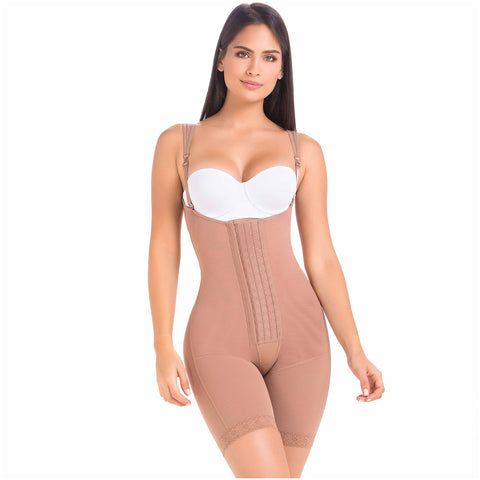 Faja MariaE FQ100 | Colombian Body Shaper Tummy Control Shapewear for Women | Post Surgery Girdle-3-Shapes Secrets Fajas