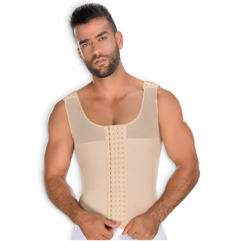 Fajas MYD CH062 | Men's Slimming Vest Body Shaper - Shapes Secrets