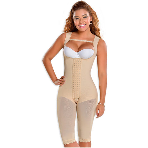 Fajas MYD 0085 Colombian Lipo Compression Garment Post Surgery Shapewear for Women-4-Shapes Secrets Fajas