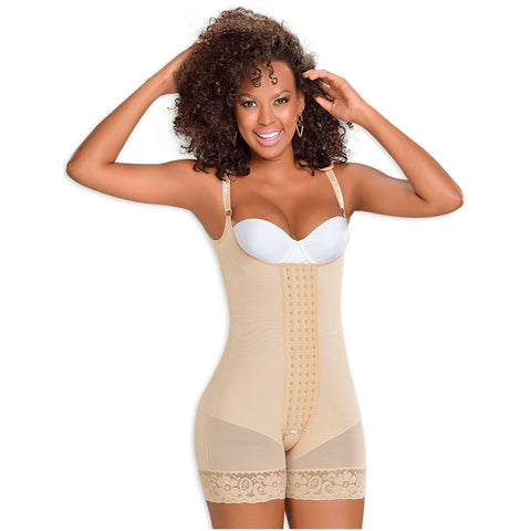 MYD 0083 | Mid-Thigh Post Surgery Girdle For Women - Shapes Secrets 