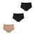 Daily Use Under Wear 3-Pack Seamless Slim Panties Shapewear High Waist Sonryse SP645NC-7-Shapes Secrets Fajas