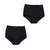 Daily Use Under Wear 2-Pack Tummy Control Mid Rise Shapewear Seamless Shaping Panties Sonryse SP620NC-7-Shapes Secrets Fajas