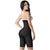 Romanza 2051 High Waisted Shapewear Shorts Knee Length Body Shaper for Women-4-Shapes Secrets Fajas