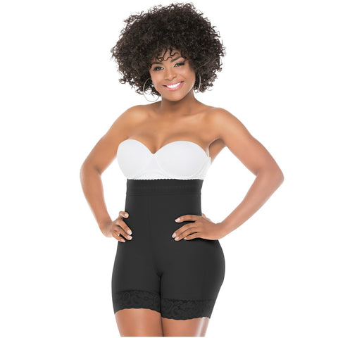 Daily Use Best Everyday and Special Event Shapewear Butt-lifting, No straps & Upper silicone band Fajas Salome 0218-3-Shapes Secrets Fajas