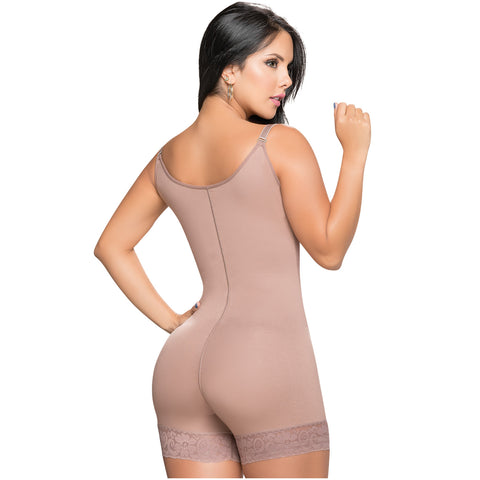 Fajas Salome 0540J | Colombian Pospartum and Post Surgery Shapewear | Mid Thigh Length | Tummy Control-2-Shapes Secrets Fajas