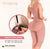 Fajas Sonryse 014ZL | Colombian Shapewear Knee Length | Body Shaper Built-in bra & High Back | Daily Use Girdle-5-Shapes Secrets Fajas