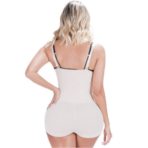 SONRYSE 021ZL | Post Surgery Compression Garments after Tummy Tuck and Lipo | Open Bust Panty Shapewear | Powernet-4-Shapes Secrets Fajas
