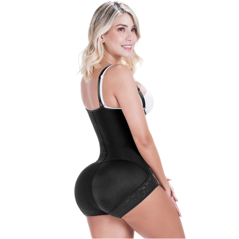 SONRYSE 021ZL | Post Surgery Compression Garments after Tummy Tuck and Lipo | Open Bust Panty Shapewear | Powernet-10-Shapes Secrets Fajas