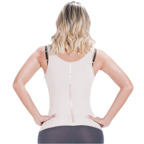 Post-Surgery Slimming massages, Posture corrector, Removable straps & Open bust Sonryse 024ZF-2-Shapes Secrets Fajas