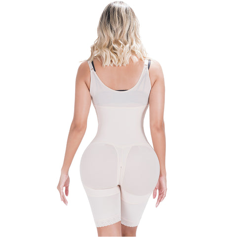 SONRYSE 048BF | Post Surgery and Pospartum Open Bust Shapewear Fajas Colombianas | Powernet-4-Shapes Secrets Fajas