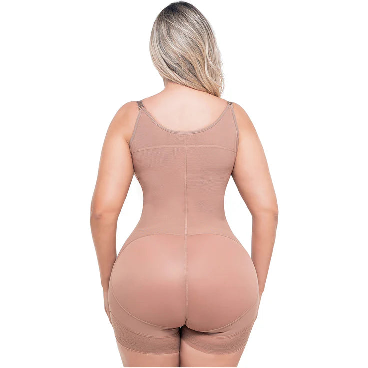 Daily Use Best Everyday Shapewear Open bust Medium compression & Butt-lifting effect Fajas Sonryse066BF-7-Shapes Secrets Fajas