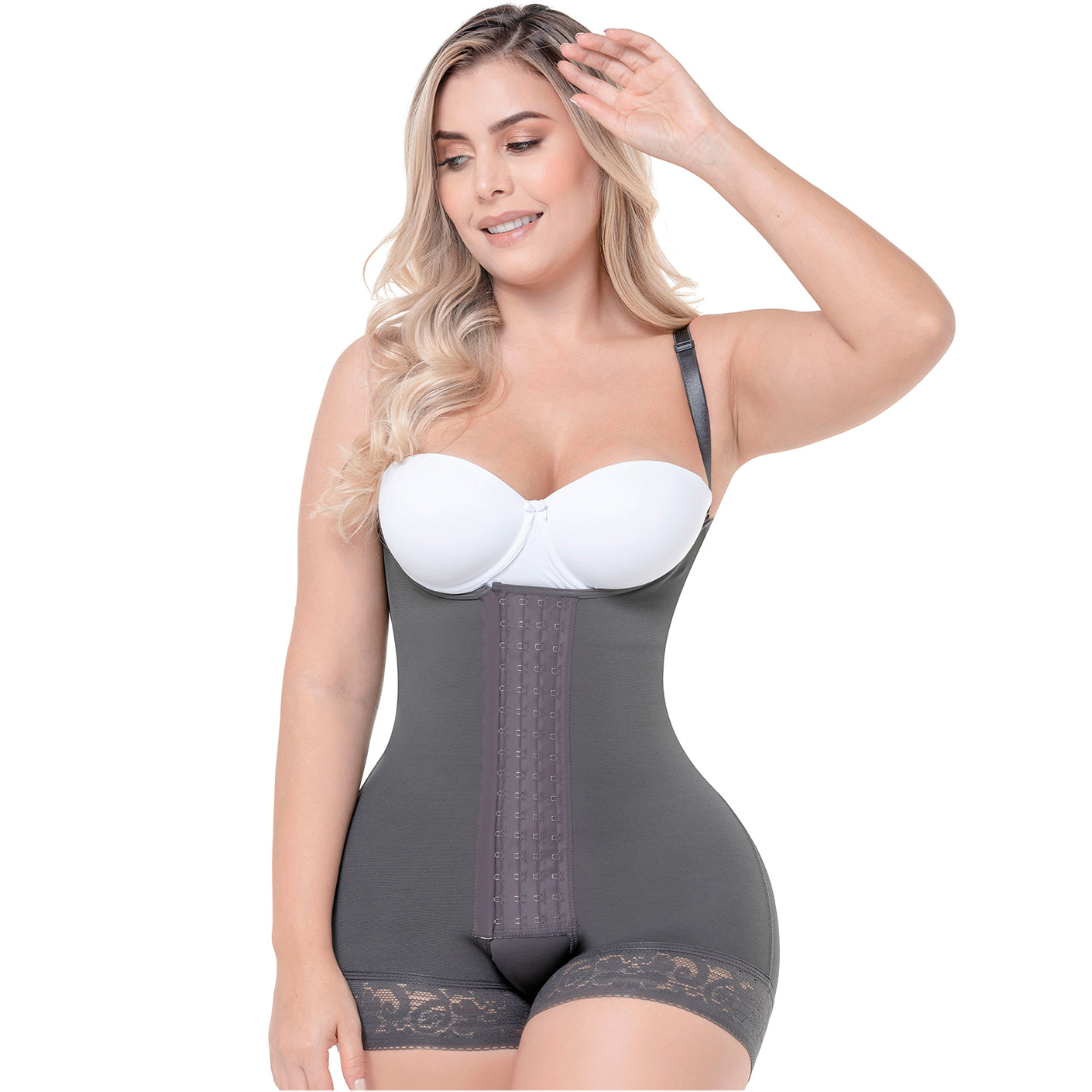 Daily Use Best Everyday Shapewear Open bust Medium compression & Butt-lifting effect Fajas Sonryse066BF-19-Shapes Secrets Fajas