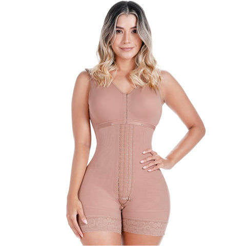 Fajas Sonryse 084 | Postpartum Colombian Girdle with Bra | Stage 2 Post Surgery Body Shaper