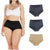 Daily Use Under Wear 3-Pack Seamless Slim Panties Shapewear High Waist Sonryse SP645NC-6-Shapes Secrets Fajas