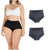 Daily Use Under Wear 2-Pack Seamless Slim Panties Shapewear High Waist Sonryse SP645NC-6-Shapes Secrets Fajas